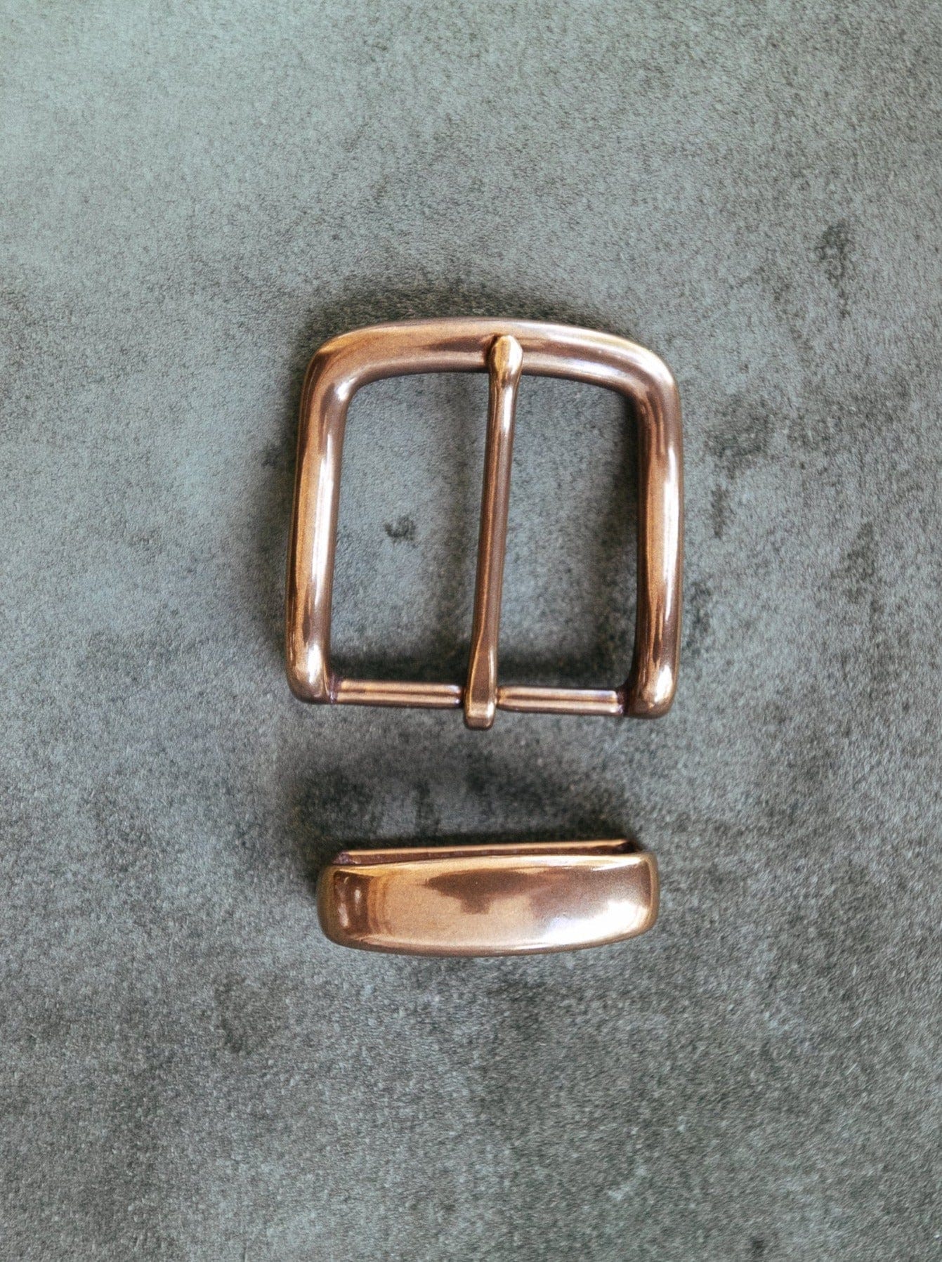 Solid Brass West End Belt Buckle 1 1/2 (38mm) 