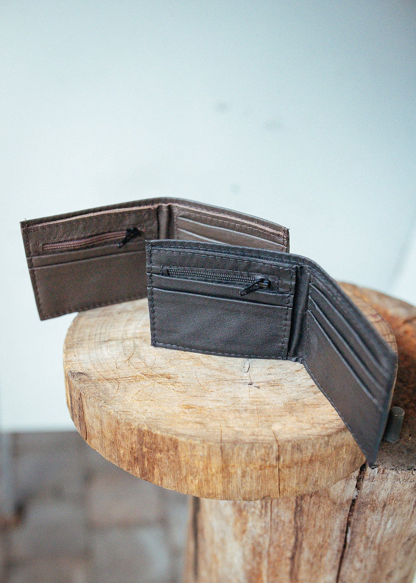 Two Zip Key Belt Pouch