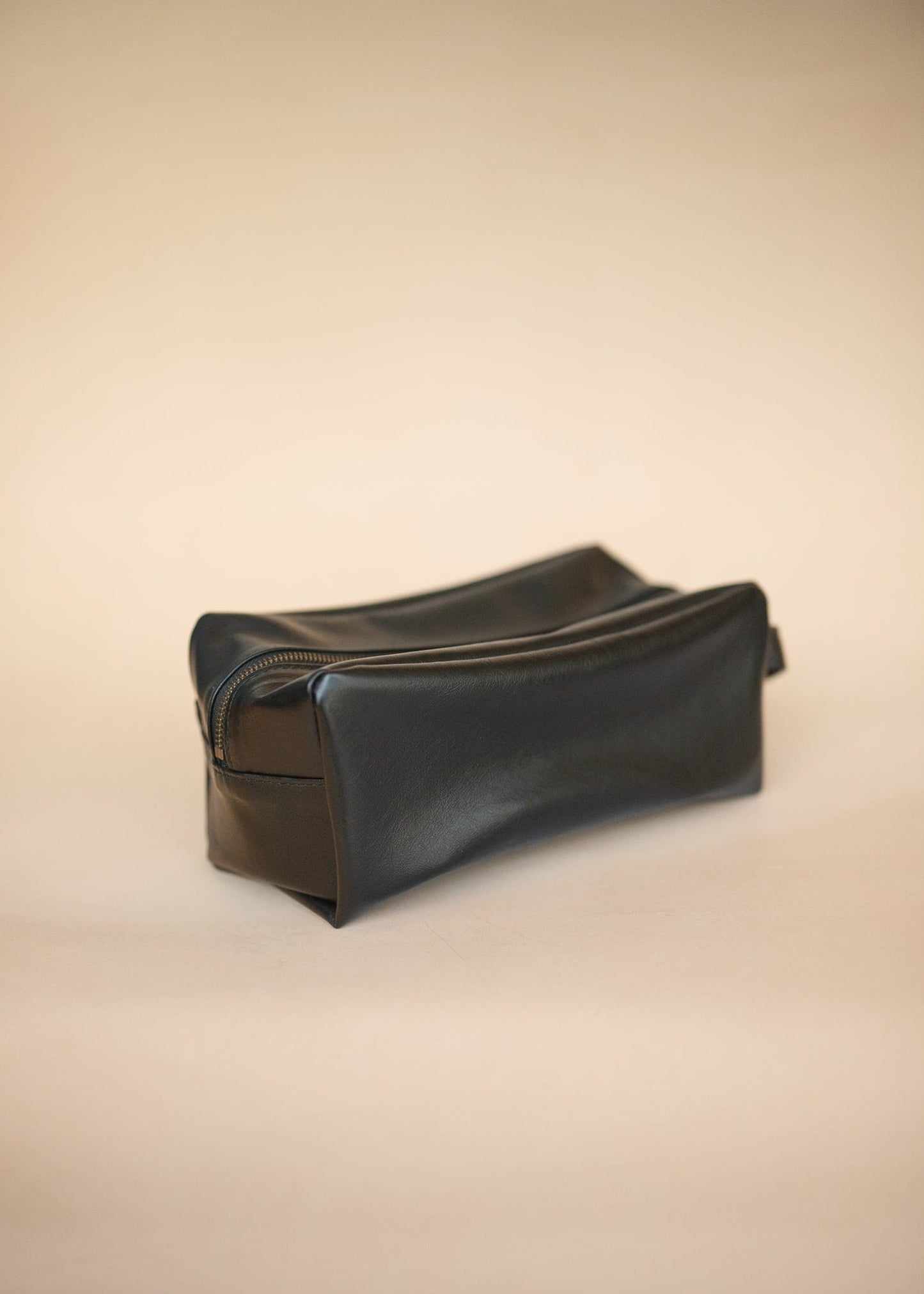 The Real McCaul Apparel & Accessories Black Toiletry Bathroom Washbag - Kangaroo Australian Made Australian Owned Toiletry Bathroom Washbag - Kangaroo