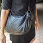 The Real McCaul Handbags The Faye Bag - Black Australian Made Australian Owned Made in Australia Handbag- Faye Crossbody Shoulder Bag Genuine Leather