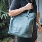 The Real McCaul Leathergoods Handbags The Michelle Handbag - Green Australian Made Australian Owned Leather Women's HandBag Australian Made