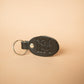 The Real McCaul Leathergoods Keyring Taurus Keyring - Zodiac Horoscope Star Sign - Black Australian Made Australian Owned Horoscope Zodiac Star Sign Keyring Leather Made in Australia