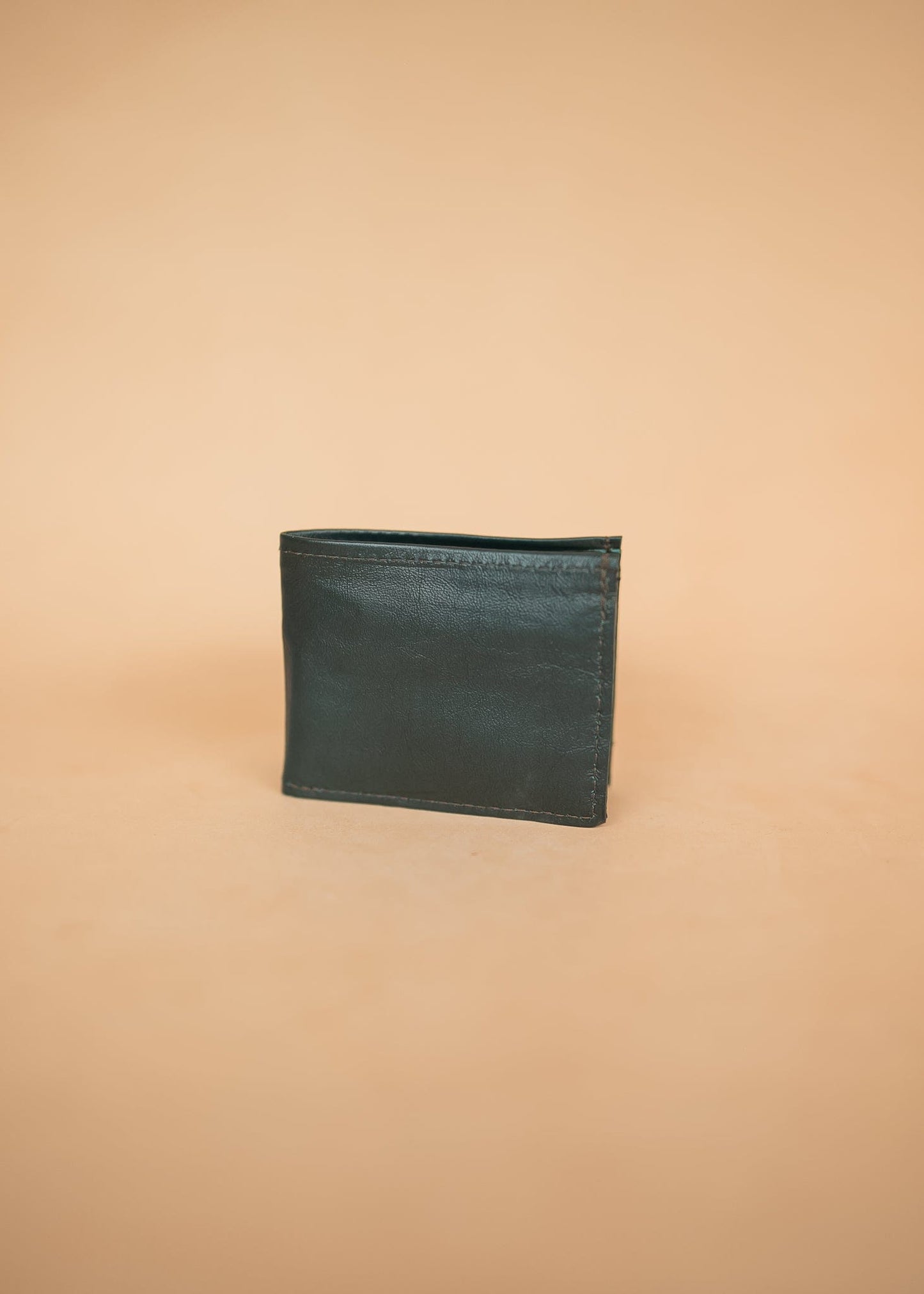 The Real McCaul Leathergoods Wallet Green / Standard Kangaroo (0.6-1.0mm) Small Bifold Wallet - Kangaroo Australian Made Australian Owned Small Bi-Fold Wallet Australian Made - Kangaroo