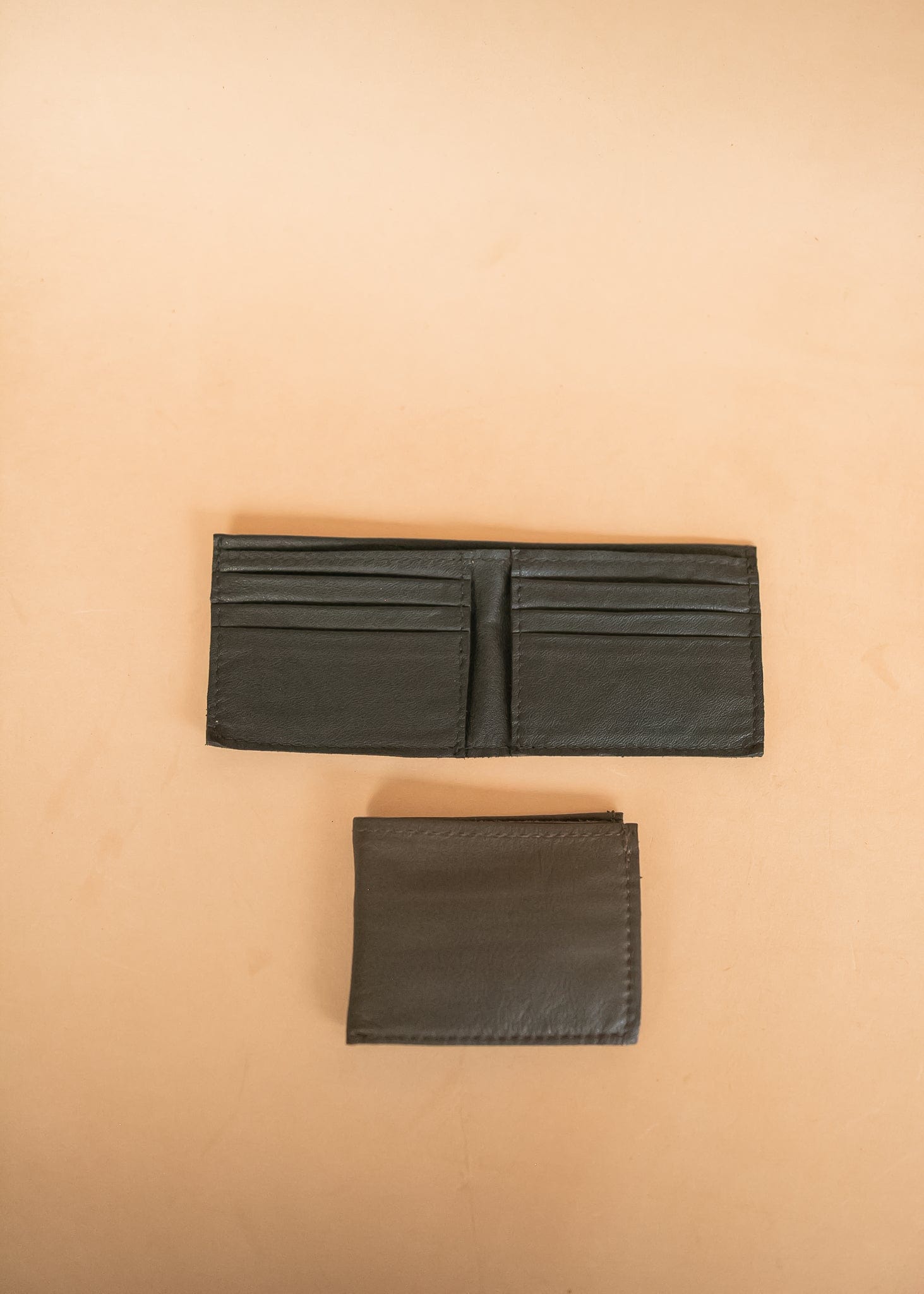 The Real McCaul Leathergoods Wallet Small Bifold Wallet - Cowhide Australian Made Australian Owned Small Bi-Fold Leather Wallet Australian Made 