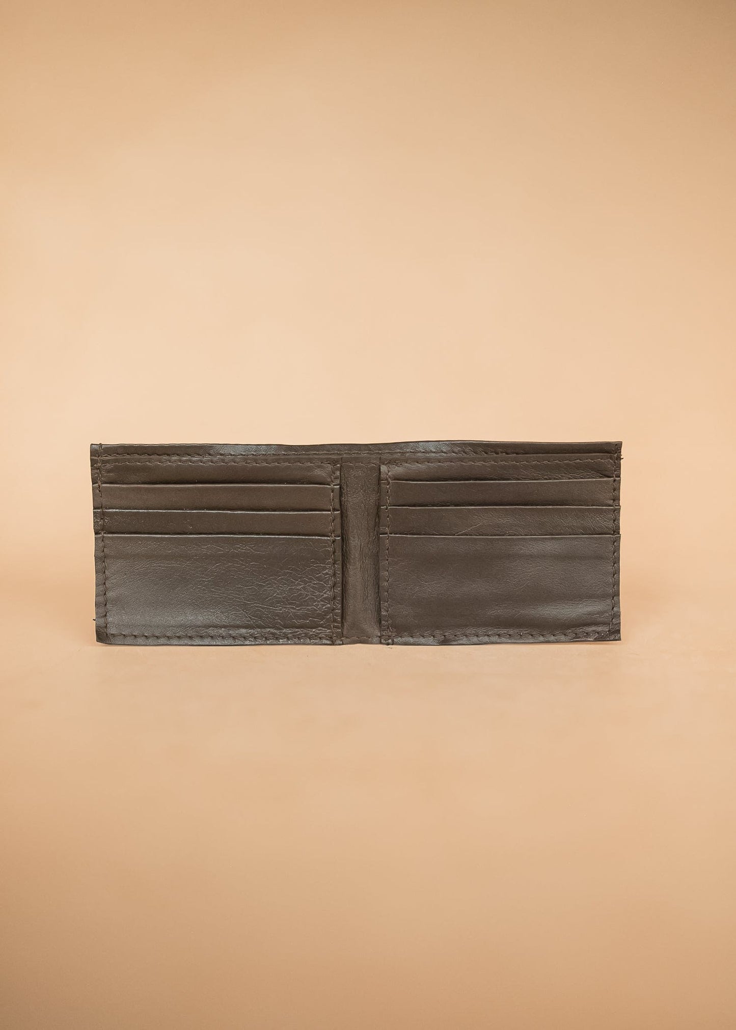 The Real McCaul Leathergoods Wallet Small Bifold Wallet - Kangaroo Australian Made Australian Owned Small Bi-Fold Wallet Australian Made - Kangaroo