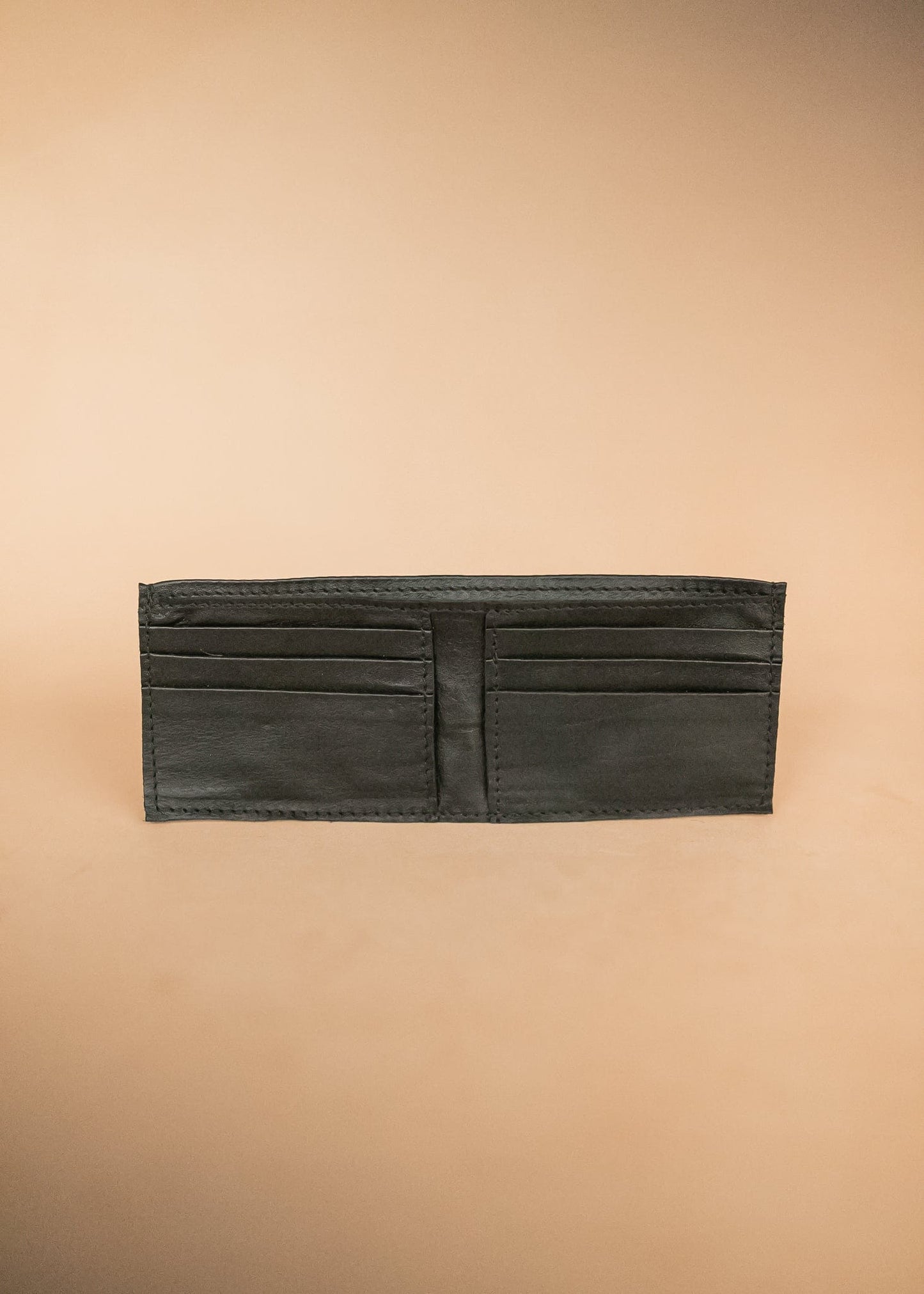 The Real McCaul Leathergoods Wallet Small Bifold Wallet - Kangaroo Australian Made Australian Owned Small Bi-Fold Wallet Australian Made - Kangaroo