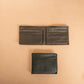 The Real McCaul Leathergoods Wallet Small Bifold Wallet - Kangaroo Australian Made Australian Owned Small Bi-Fold Wallet Australian Made - Kangaroo