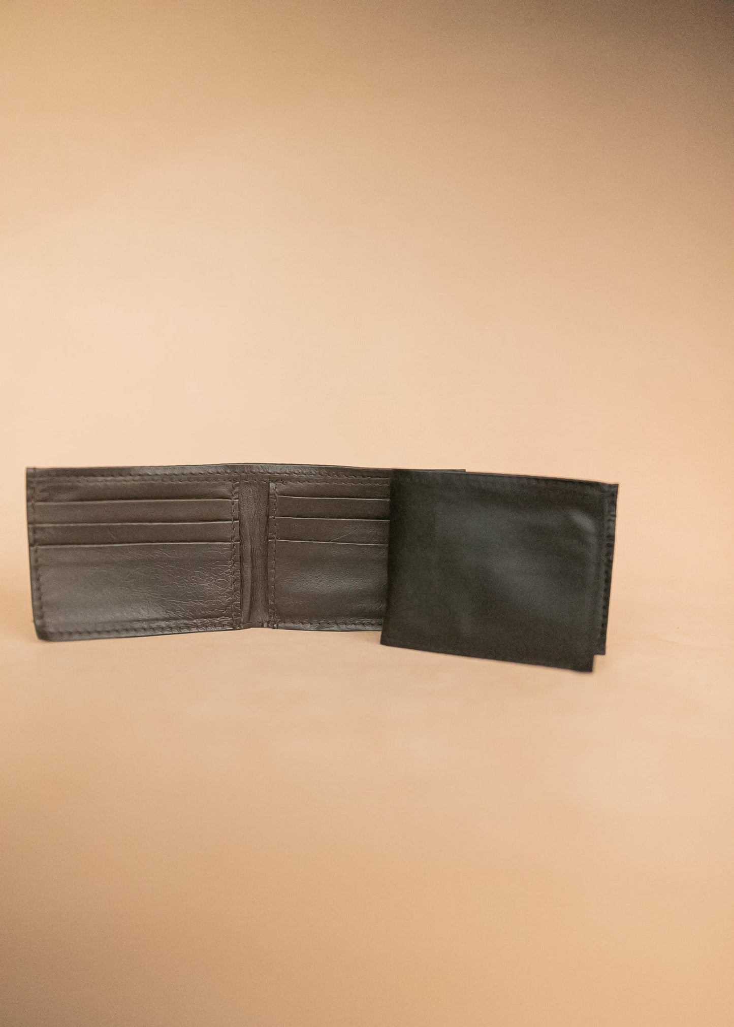 The Real McCaul Leathergoods Wallet Small Bifold Wallet - Kangaroo Australian Made Australian Owned Small Bi-Fold Wallet Australian Made - Kangaroo