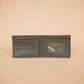 The Real McCaul Leathergoods Wallet Small Bifold Wallet with Window - Cowhide Australian Made Australian Owned Australian Made Small Bi-Fold Leather Wallet with Window - Cowhide