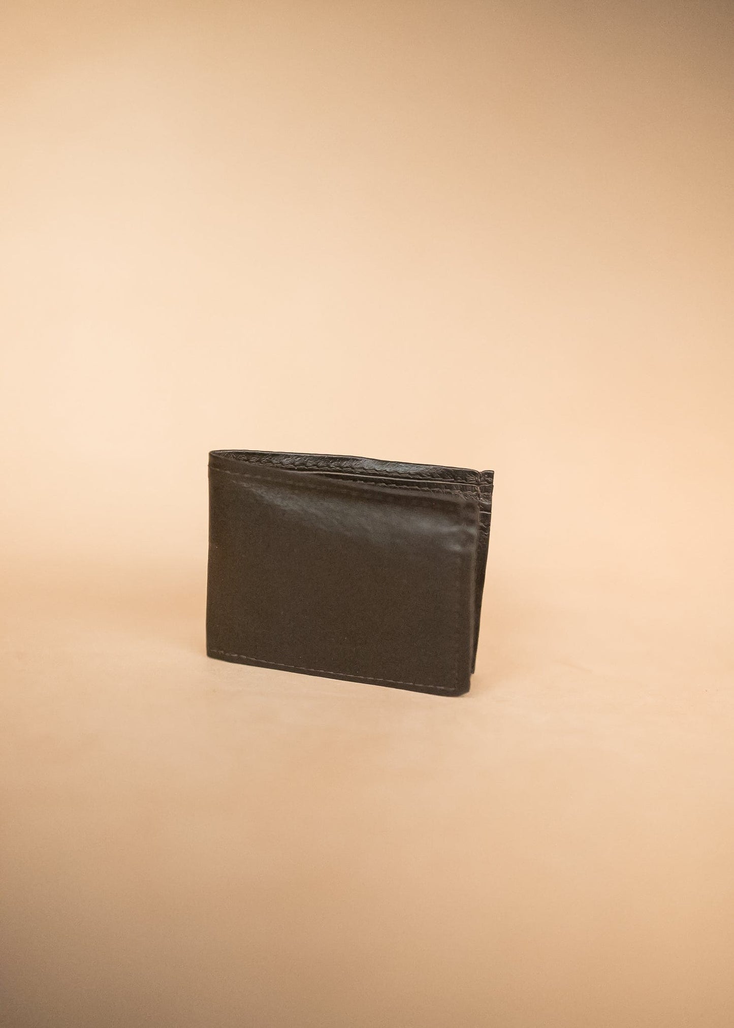 The Real McCaul Leathergoods Wallet Small Bifold Wallet with Window - Kangaroo Australian Made Australian Owned Small Bifold Wallet with Window - Kangaroo