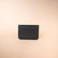 The Real McCaul Wallet Black Card Holder Wallet - Five Pocket Australian Made Australian Owned Card Holder Wallet Kangaroo Leather - Six Pocket Made In Australia