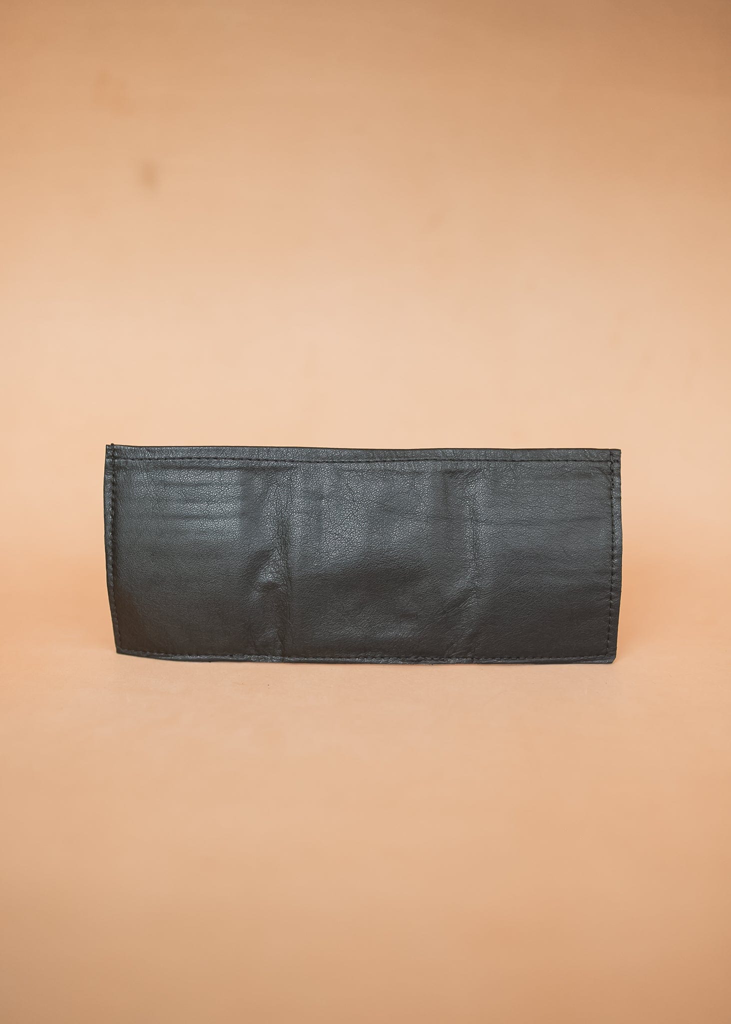 The Real McCaul Wallets Black / No Coin Zip Trifold Wallet - Cowhide Australian Made Australian Owned Tri-Fold Men's Wallet - MADE IN AUSTRALIA - Kangaroo & Cowhide Nappa