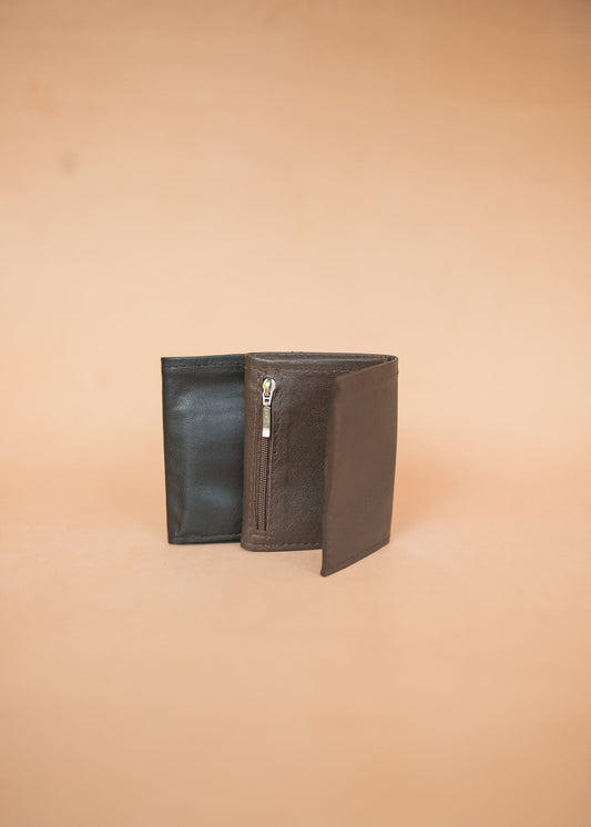 The Real McCaul Wallets Multi Card Trifold Wallet - Cowhide Australian Made Australian Owned Tri-Fold Men's Wallet - MADE IN AUSTRALIA - Kangaroo & Cowhide Nappa