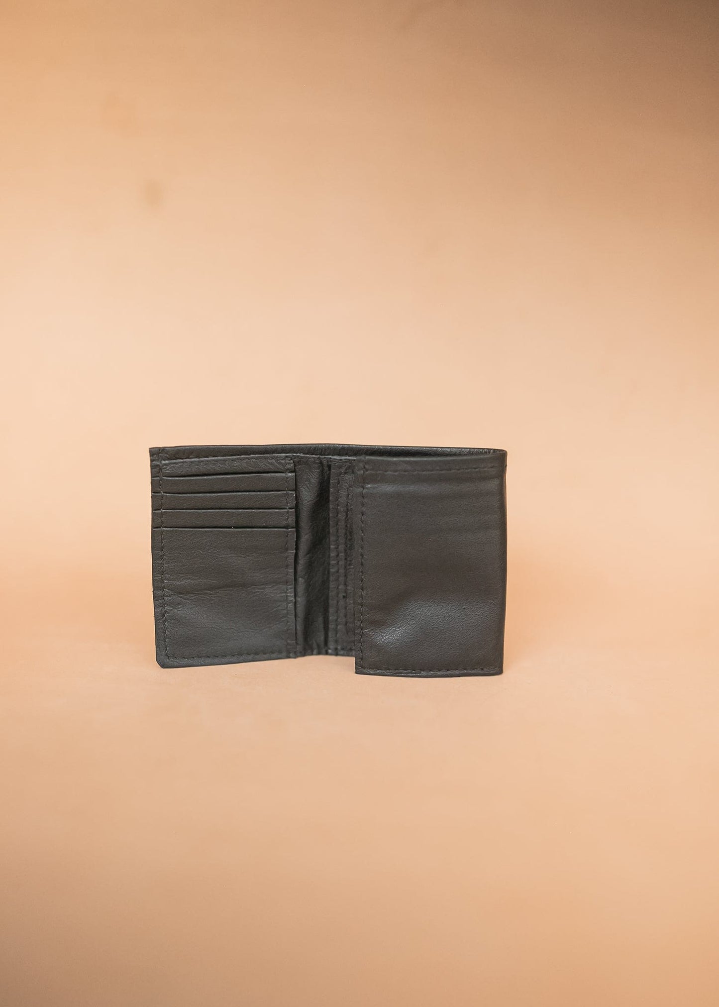 The Real McCaul Wallets Trifold Wallet - Cowhide Australian Made Australian Owned Tri-Fold Men's Wallet - MADE IN AUSTRALIA - Kangaroo & Cowhide Nappa