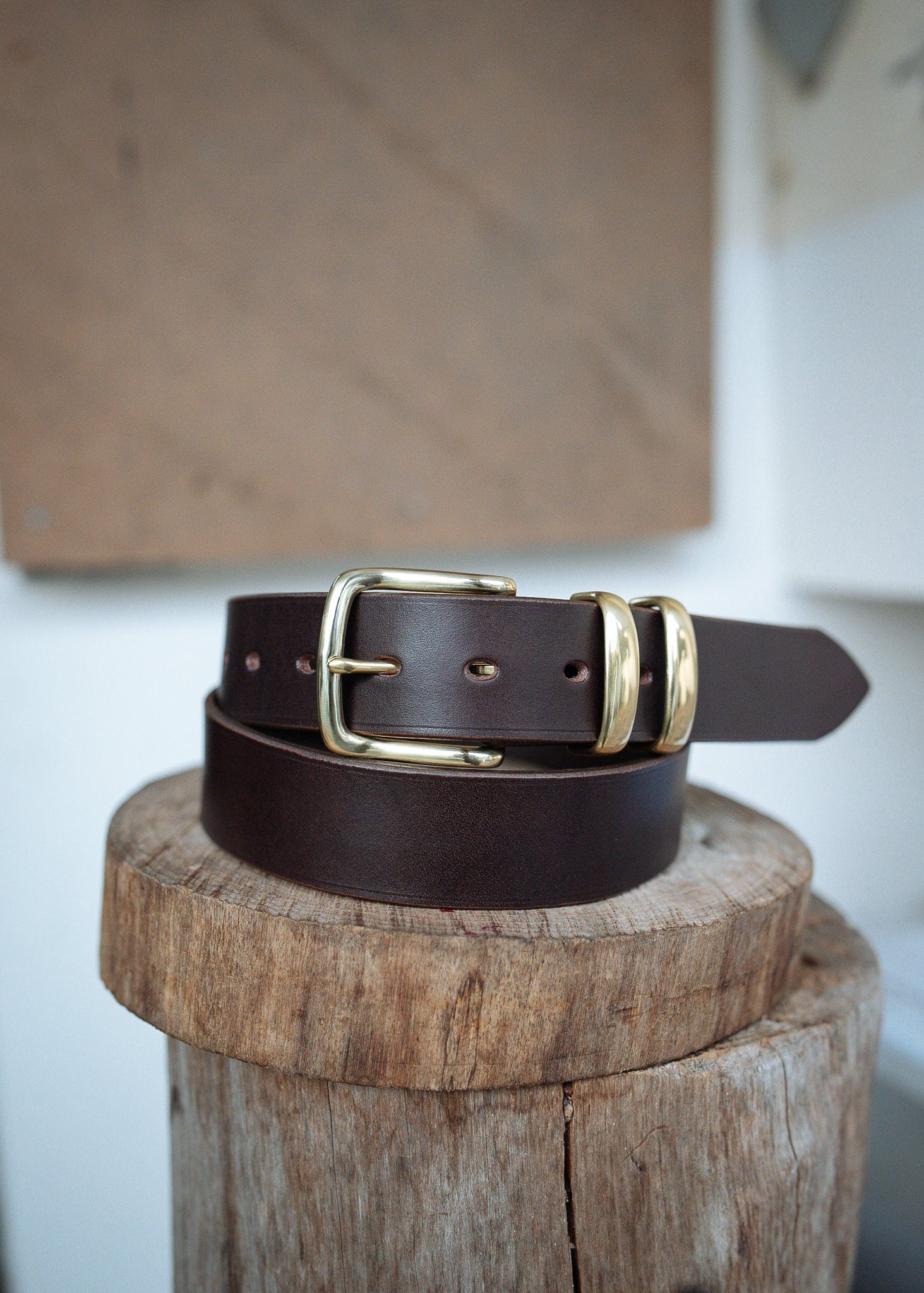 Genuine Cowhide Leather Belt Handmade in Australia The Real McCaul Leathergoods