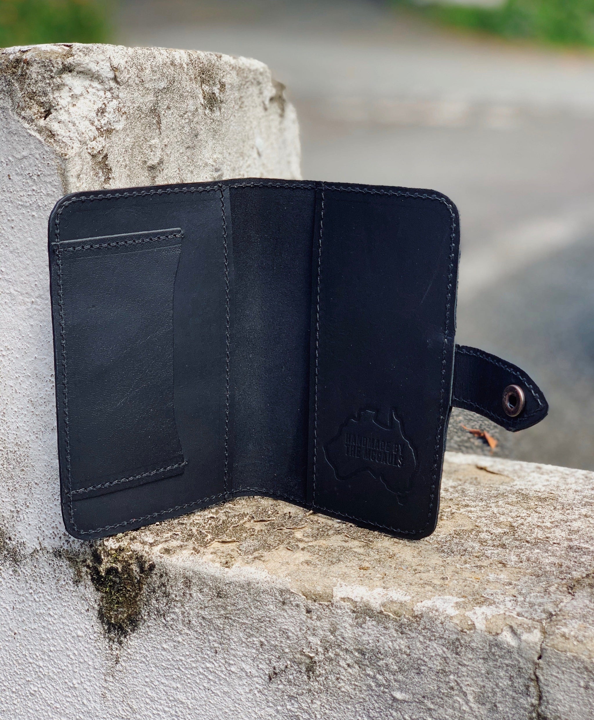 Passport Holder Kangaroo Leather Made In Australia The Real Mccaul Leathergoods 0947