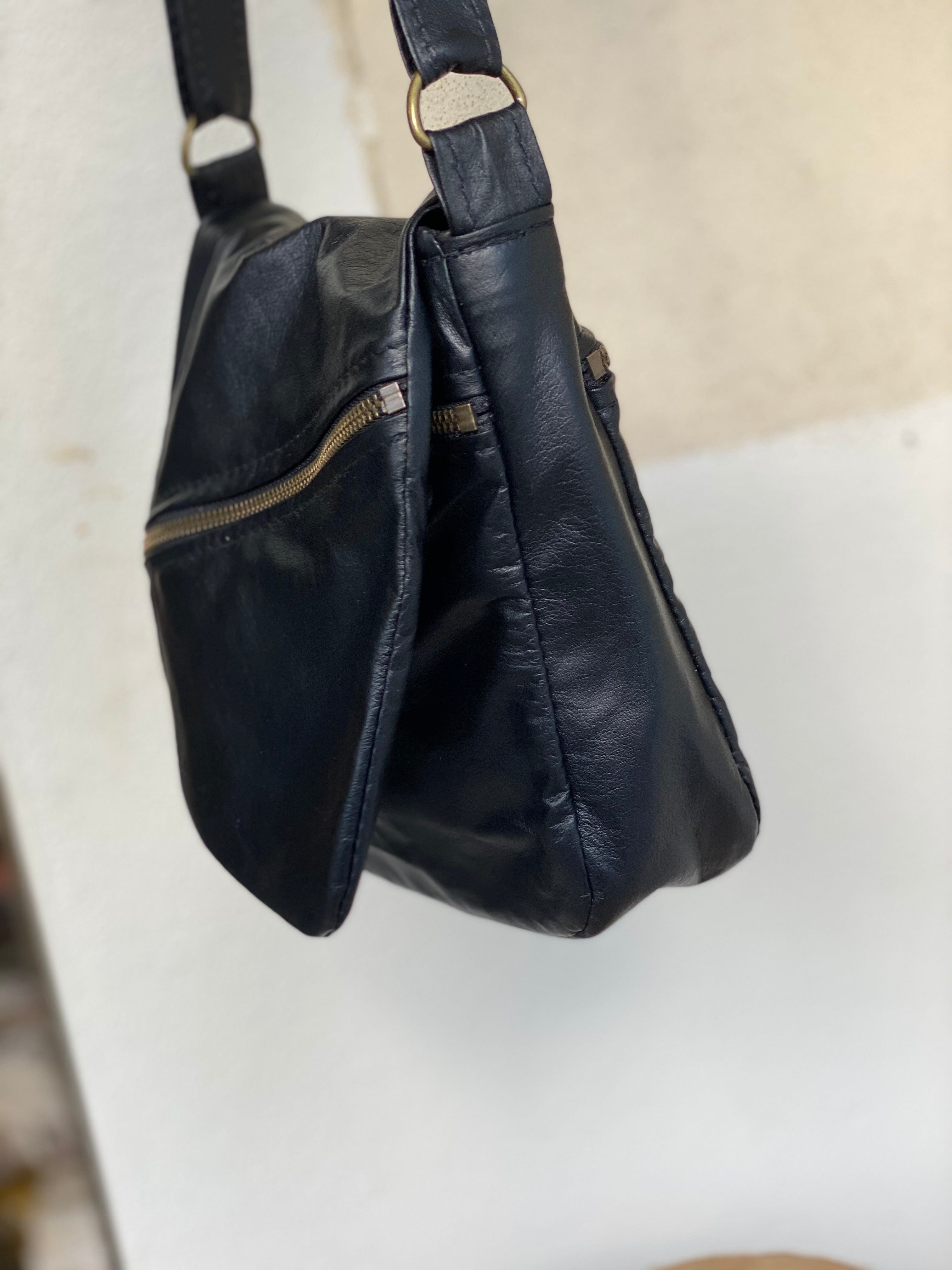 Genuine Leather Crossbody Bag – realleathermalta